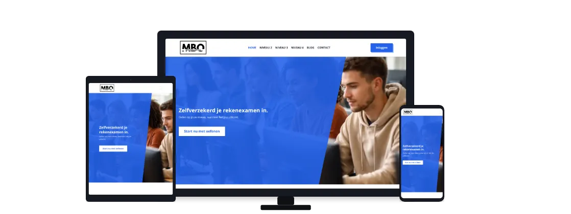MBO Reken Examens - Advanced E-Learning Platform