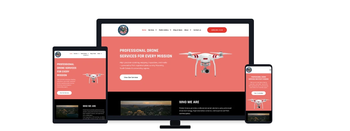 Patriot Drones - Immersive Visual Experience