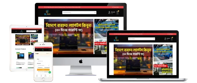 Mr. Tech – Used Laptop E-commerce Platform