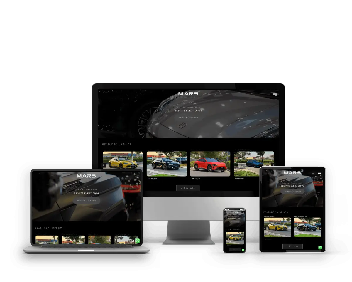Mars Automobile - Premium Automotive Platform